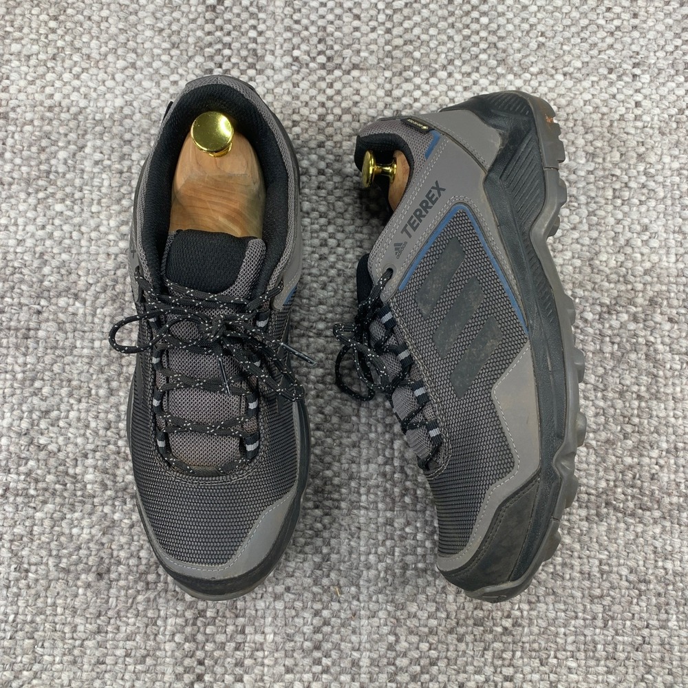 Adidas Terrex Eastrail GORE-TEX Hiking Shoes Mens 9 Grey BC0965 Waterproof